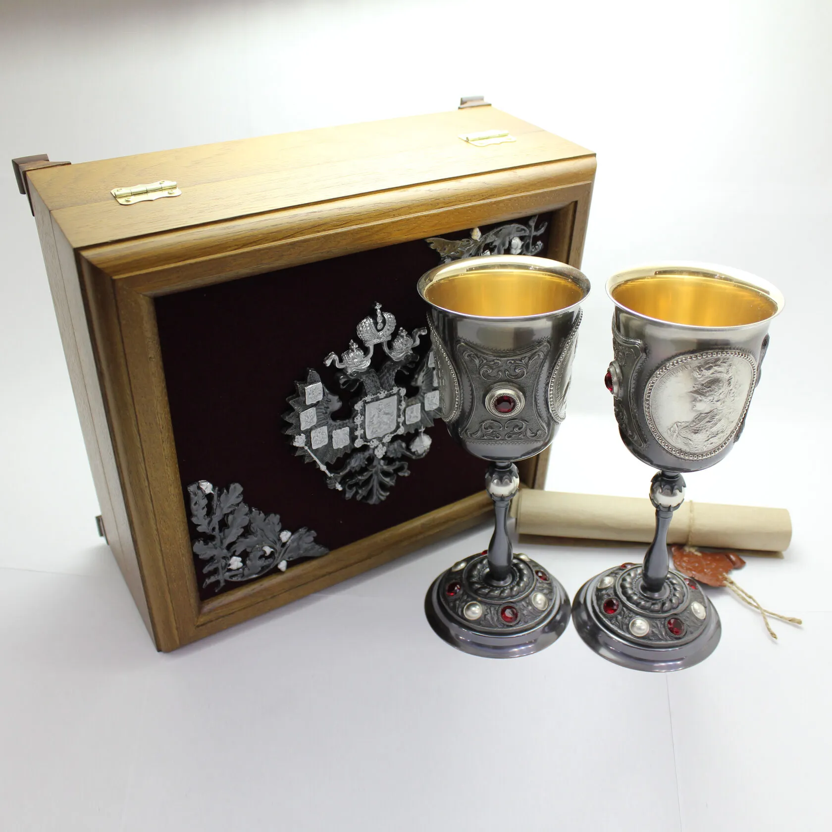 Набор бокалов «Царский»